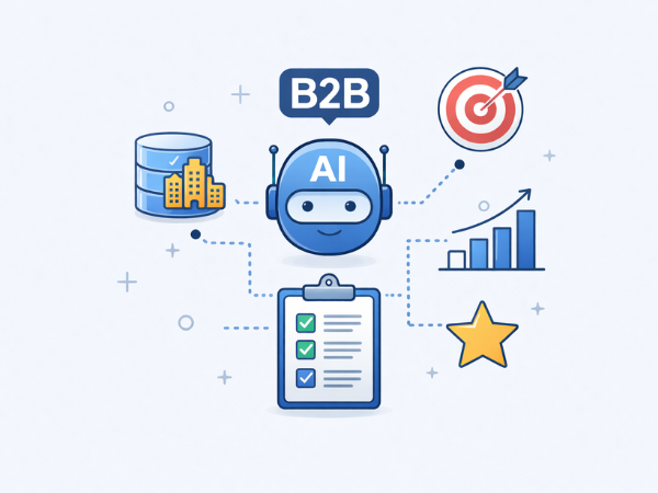 AI + ฐานข้อมูลธุรกิจ ช่วยการตลาด B2B ได้อย่างไร