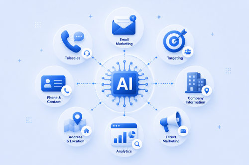 AI + ฐานข้อมูลธุรกิจ ช่วยการตลาด B2B ได้อย่างไร?